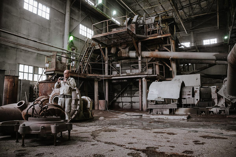 Український художник Олег Тістол. Фото: BIRUCHIY contemporary art project/facebook.com/biruchiy.art